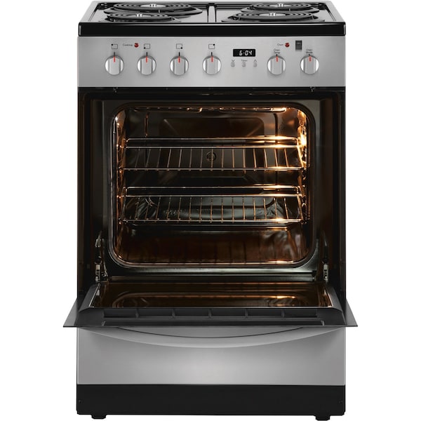 Frigidaire 24in. Electric Front Control Freestanding Range, Coil Grates, ADA Compliant, Stainless Steel FFEH2422US - main